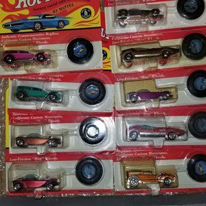 9 Hotwheels anniversary cars new in package